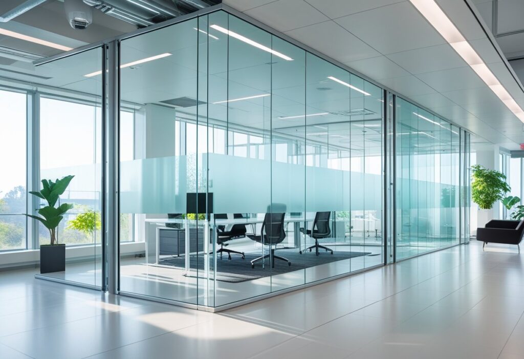 Aluminium Glass Partitions